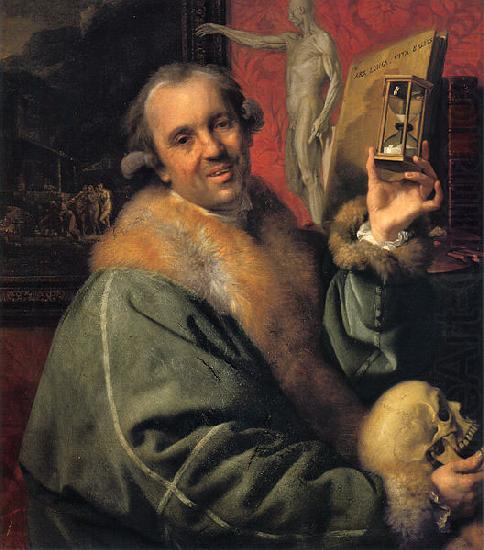 Johann Zoffany Self-portrait oil painting picture